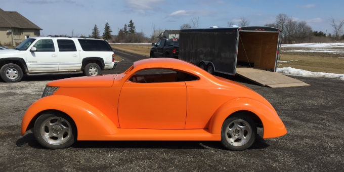 Glenn’s 1937 Ford is running