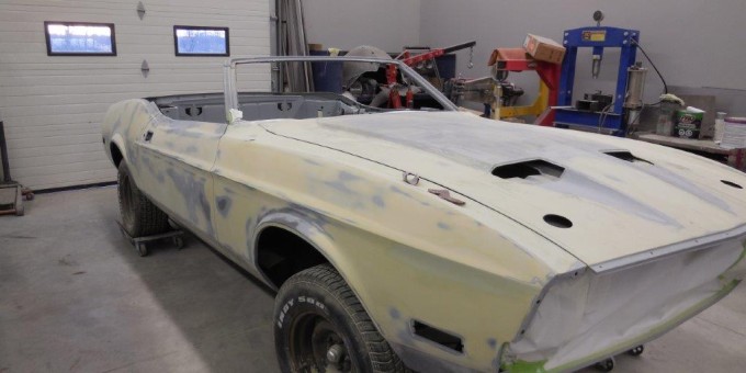 1971 Mustang Body Work