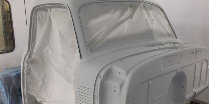 1951 Chevy Truck Paint Progress