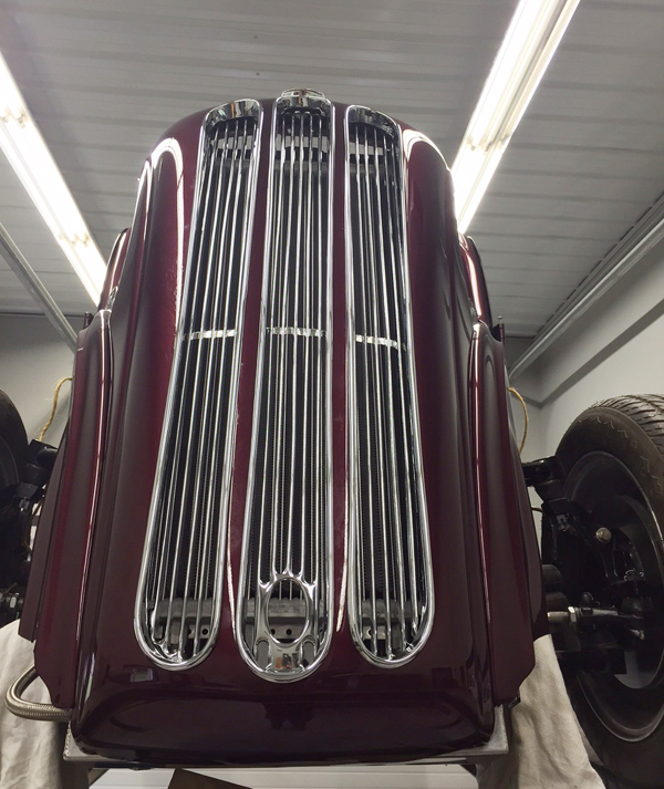 Ford Anglia Grille - custom restoration